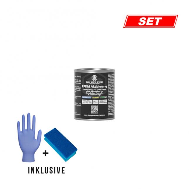 DACHPROTECT EPDM Aktivierung inkl. Schwamm & Handschuh für Nahtprodukte